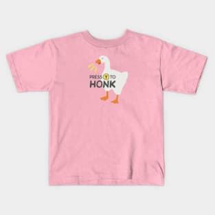 Goose Honk Merch Kids T-Shirt